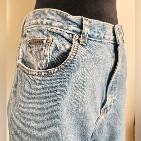 1990s Lightwash CK Jeans - Picture 4 of 9